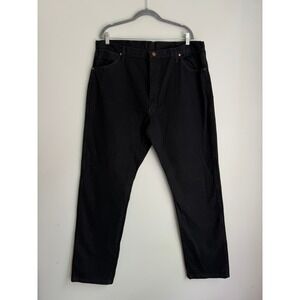 Wrangler 13MWZWK Cowboy Cut Original Fit Black Straight Leg Jeans Mens 40x34